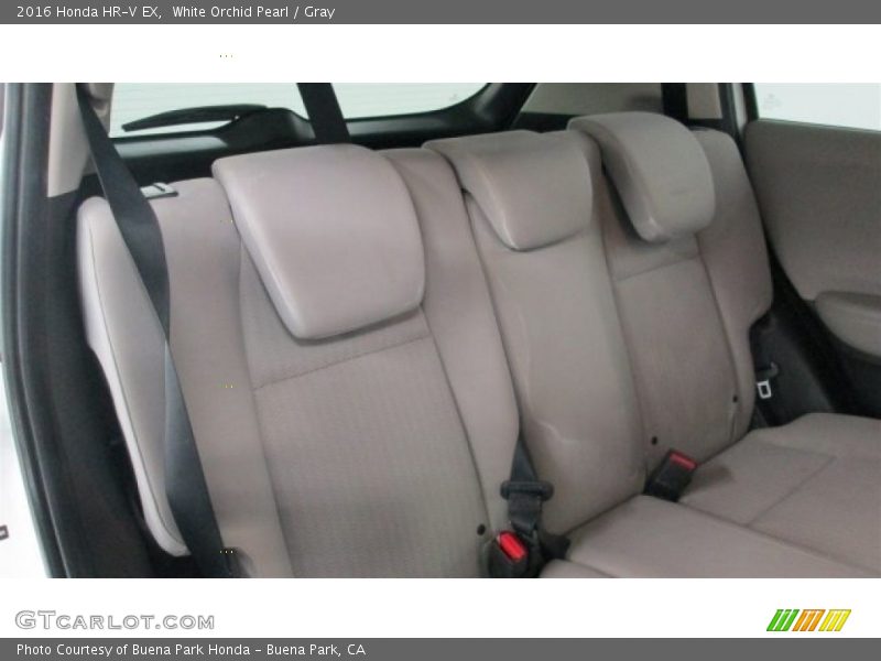 White Orchid Pearl / Gray 2016 Honda HR-V EX