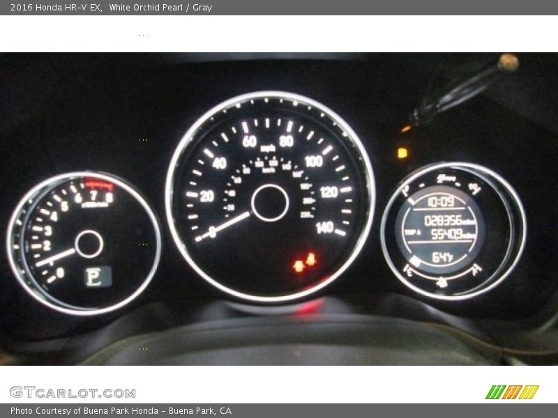 White Orchid Pearl / Gray 2016 Honda HR-V EX