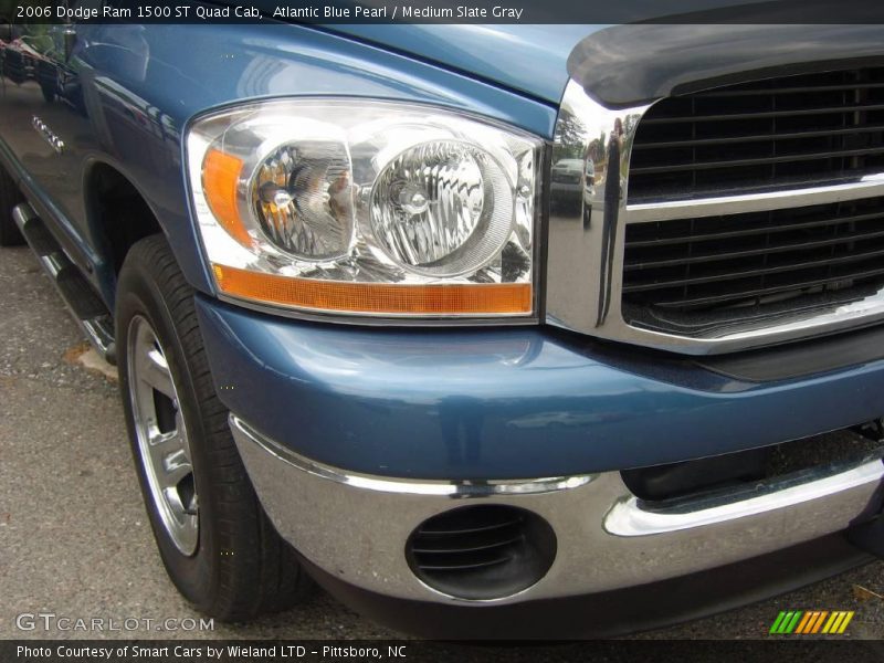 Atlantic Blue Pearl / Medium Slate Gray 2006 Dodge Ram 1500 ST Quad Cab