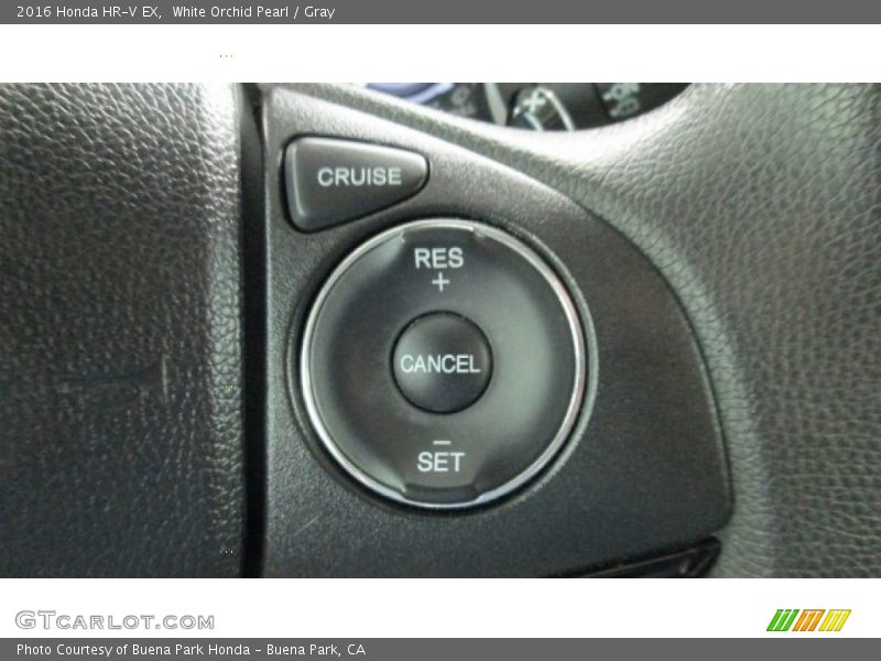 White Orchid Pearl / Gray 2016 Honda HR-V EX