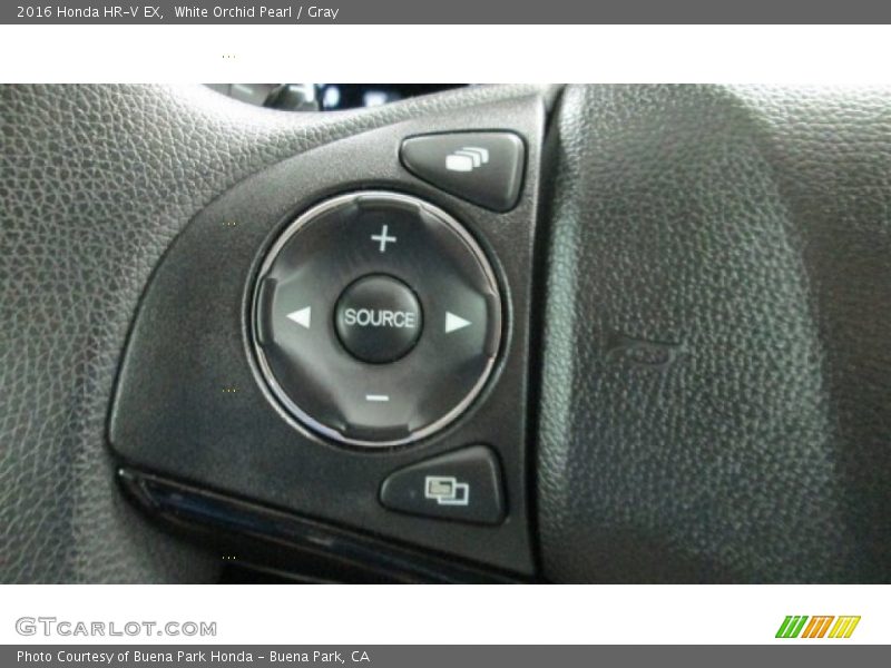 White Orchid Pearl / Gray 2016 Honda HR-V EX
