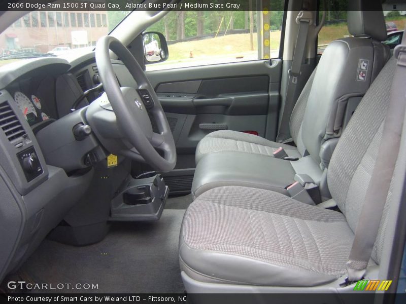 Atlantic Blue Pearl / Medium Slate Gray 2006 Dodge Ram 1500 ST Quad Cab