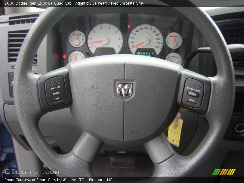 Atlantic Blue Pearl / Medium Slate Gray 2006 Dodge Ram 1500 ST Quad Cab