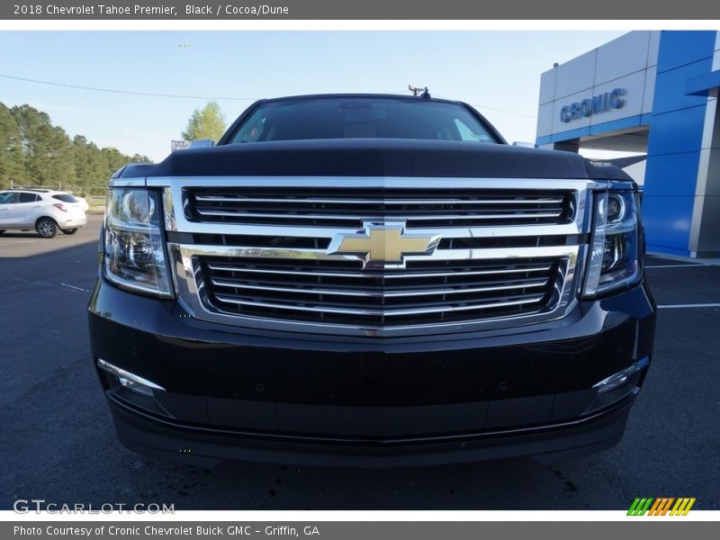 Black / Cocoa/Dune 2018 Chevrolet Tahoe Premier
