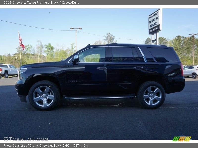 Black / Cocoa/Dune 2018 Chevrolet Tahoe Premier