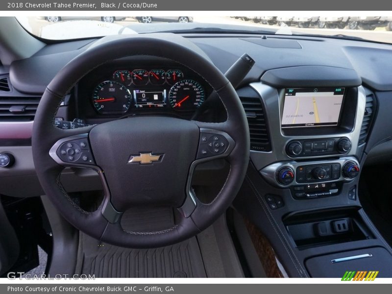 Black / Cocoa/Dune 2018 Chevrolet Tahoe Premier