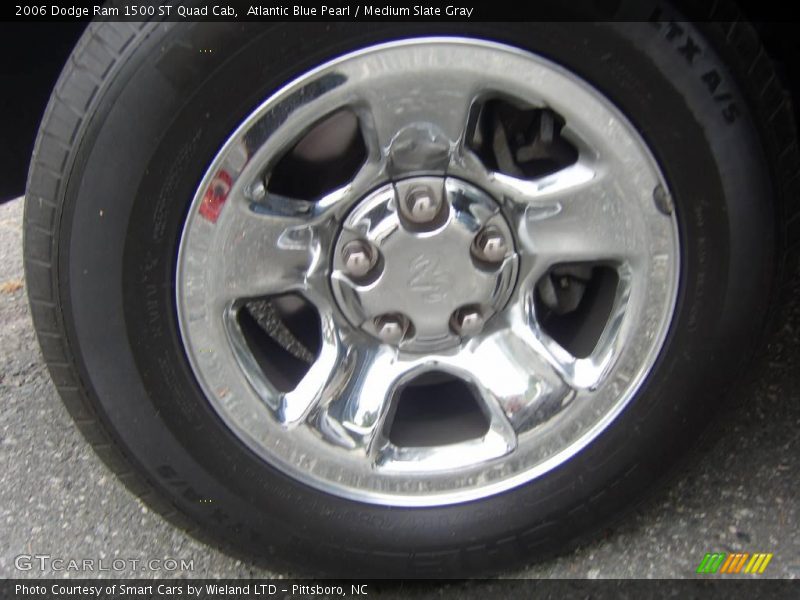 Atlantic Blue Pearl / Medium Slate Gray 2006 Dodge Ram 1500 ST Quad Cab