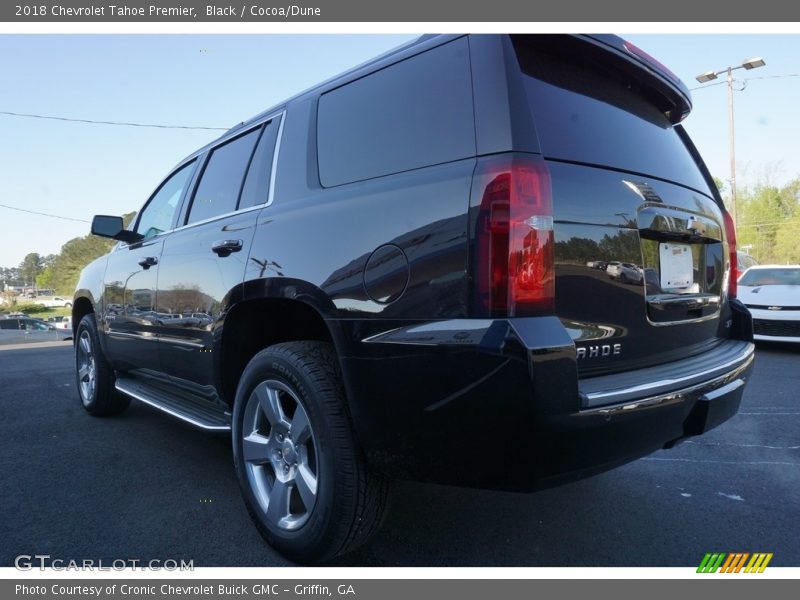 Black / Cocoa/Dune 2018 Chevrolet Tahoe Premier