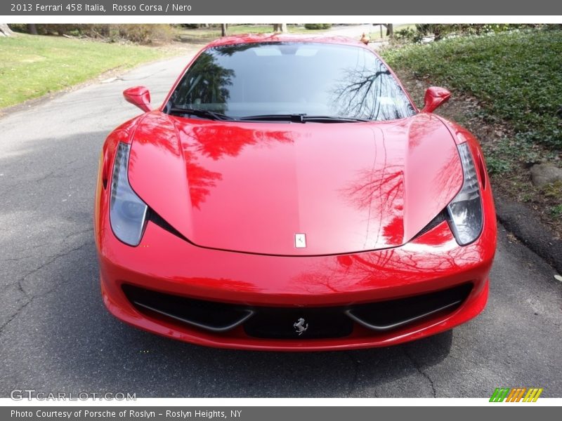 Rosso Corsa / Nero 2013 Ferrari 458 Italia