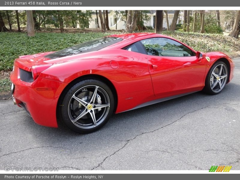Rosso Corsa / Nero 2013 Ferrari 458 Italia
