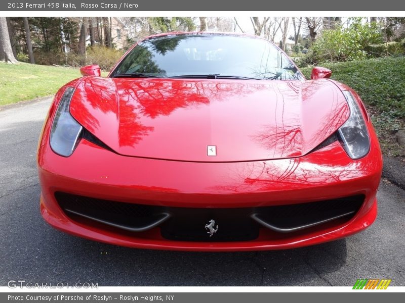 Rosso Corsa / Nero 2013 Ferrari 458 Italia