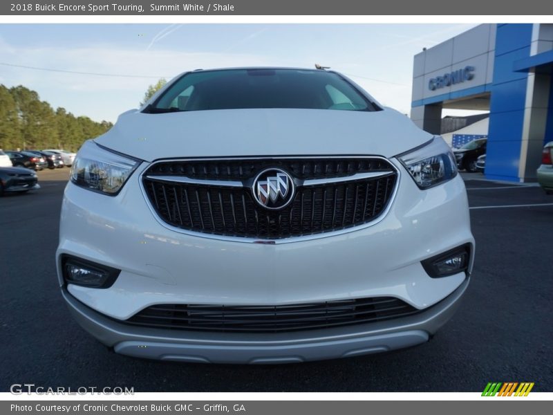 Summit White / Shale 2018 Buick Encore Sport Touring