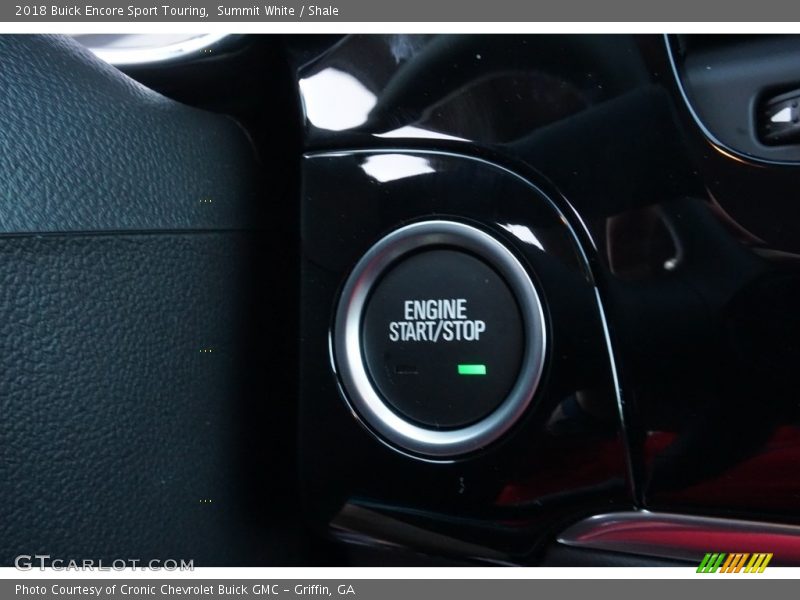 Summit White / Shale 2018 Buick Encore Sport Touring