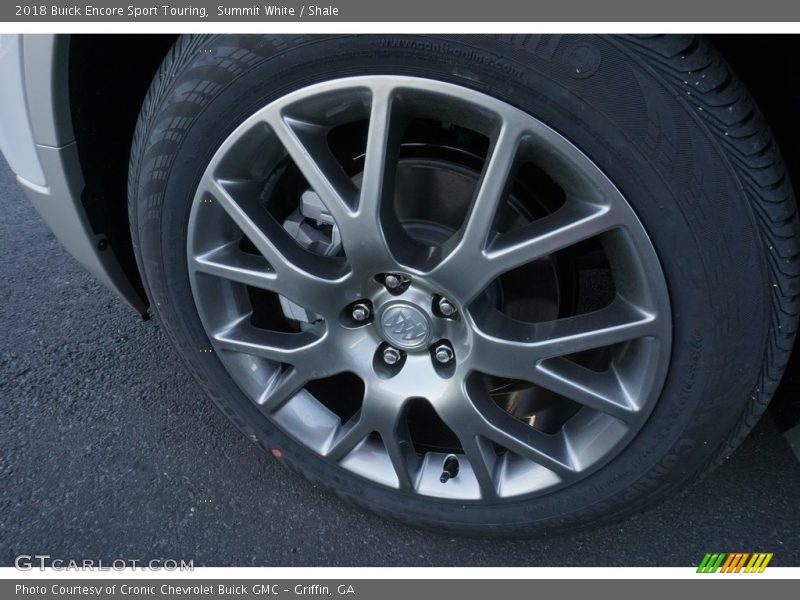 Summit White / Shale 2018 Buick Encore Sport Touring