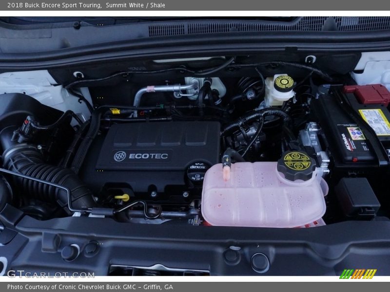 Summit White / Shale 2018 Buick Encore Sport Touring
