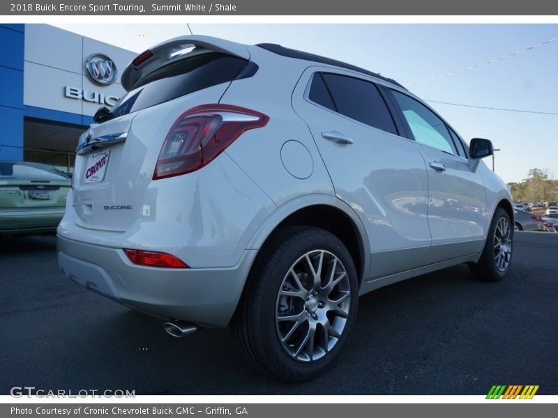 Summit White / Shale 2018 Buick Encore Sport Touring