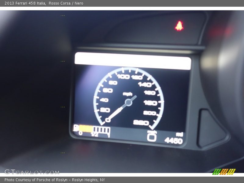 Rosso Corsa / Nero 2013 Ferrari 458 Italia