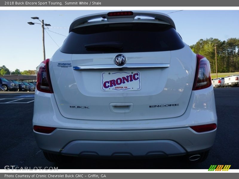 Summit White / Shale 2018 Buick Encore Sport Touring