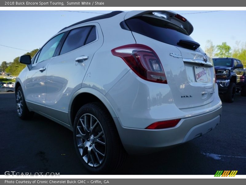 Summit White / Shale 2018 Buick Encore Sport Touring