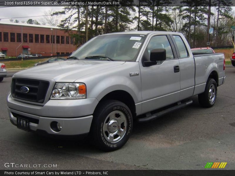 Silver Metallic / Medium/Dark Flint 2006 Ford F150 STX SuperCab