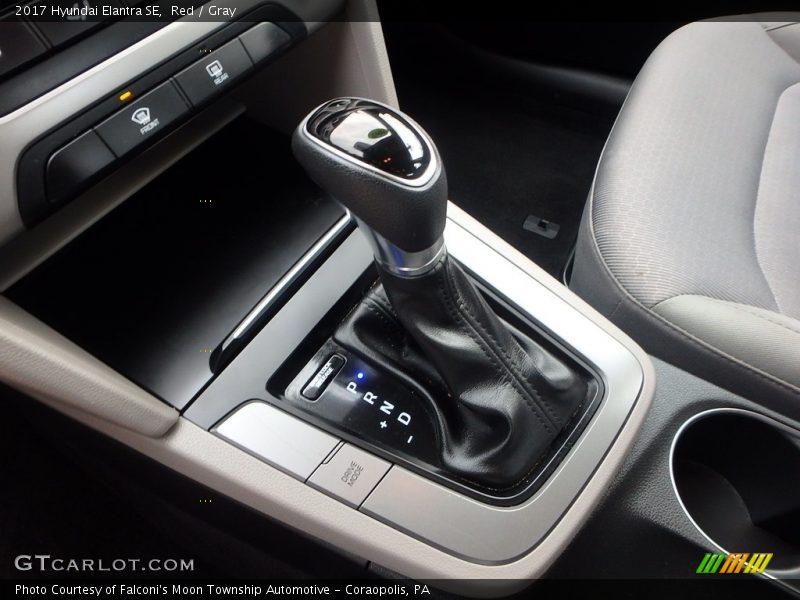 Red / Gray 2017 Hyundai Elantra SE