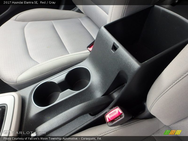 Red / Gray 2017 Hyundai Elantra SE