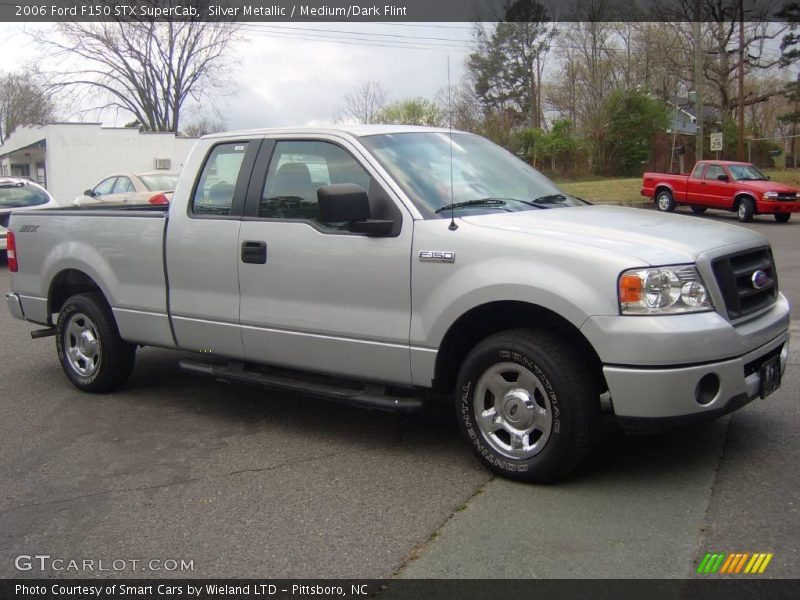 Silver Metallic / Medium/Dark Flint 2006 Ford F150 STX SuperCab