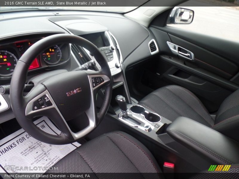 Slate Blue Metallic / Jet Black 2016 GMC Terrain SLE AWD
