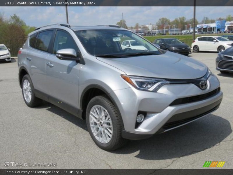 Front 3/4 View of 2018 RAV4 Limited