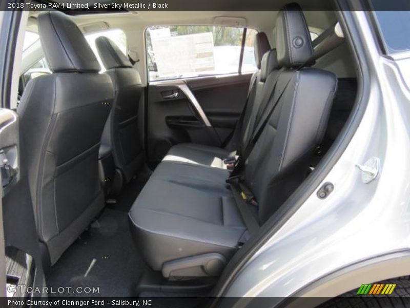 Rear Seat of 2018 RAV4 Limited