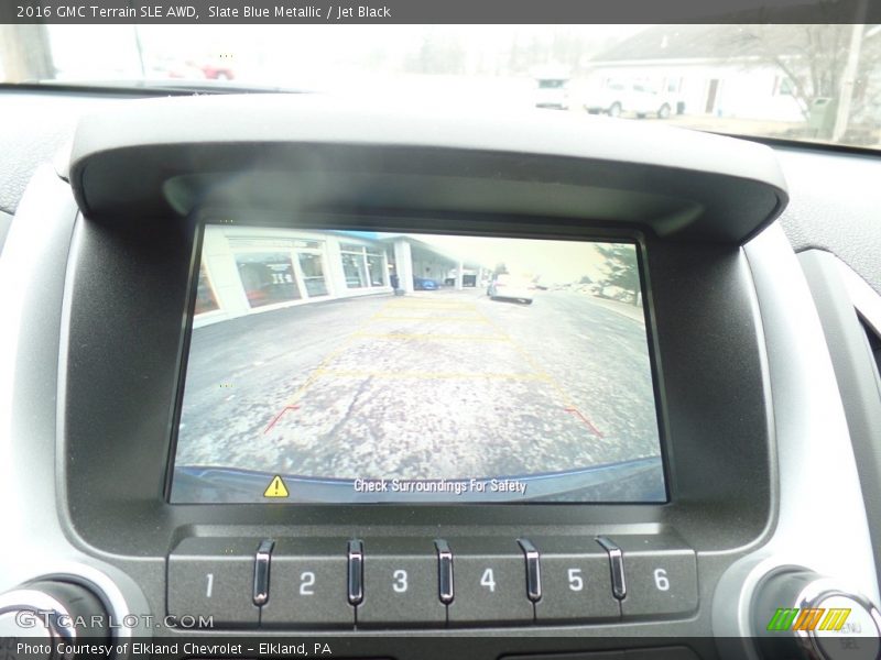 Slate Blue Metallic / Jet Black 2016 GMC Terrain SLE AWD