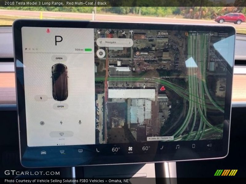 Navigation of 2018 Model 3 Long Range