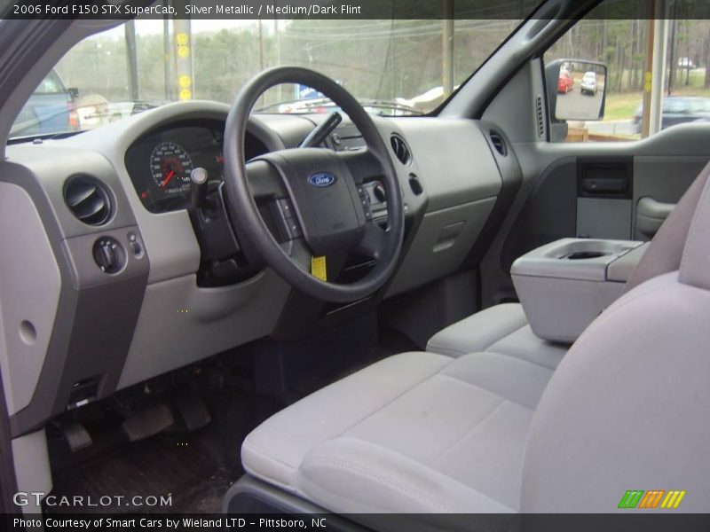 Silver Metallic / Medium/Dark Flint 2006 Ford F150 STX SuperCab