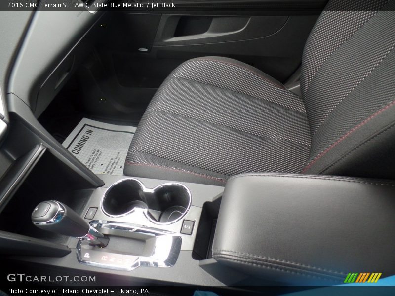 Slate Blue Metallic / Jet Black 2016 GMC Terrain SLE AWD