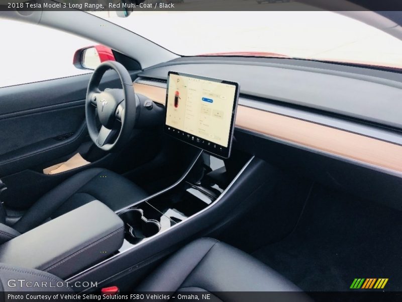 Dashboard of 2018 Model 3 Long Range