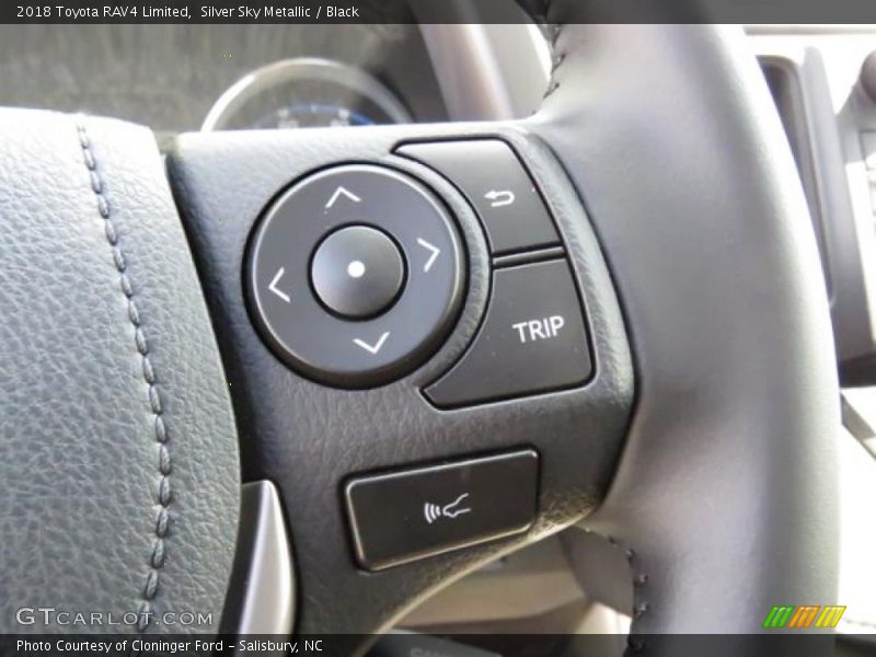 Controls of 2018 RAV4 Limited