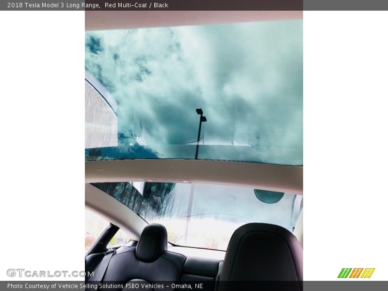 Sunroof of 2018 Model 3 Long Range