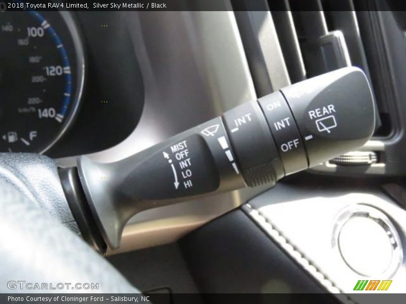 Controls of 2018 RAV4 Limited