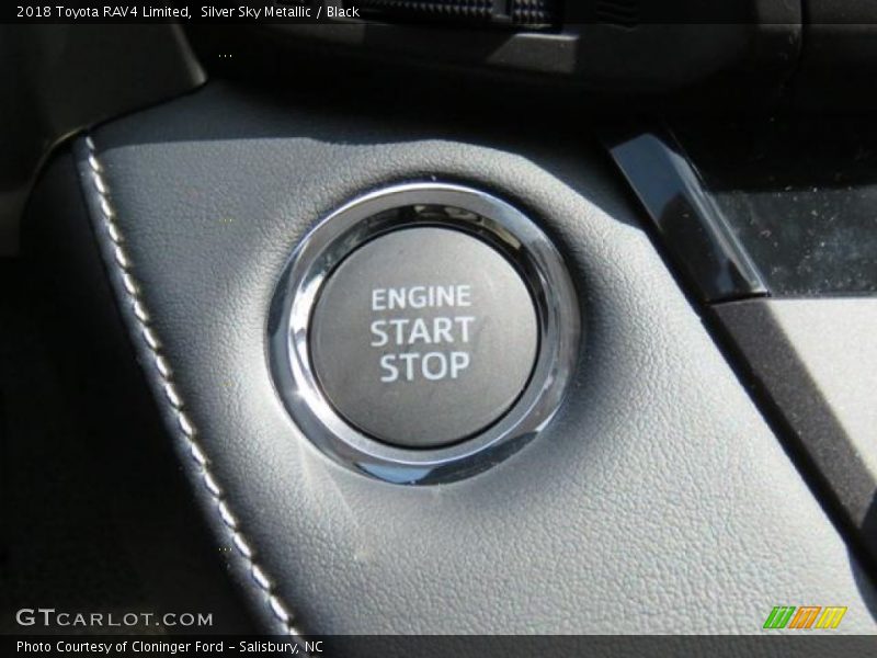 Controls of 2018 RAV4 Limited