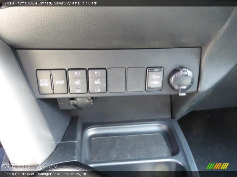 Silver Sky Metallic / Black 2018 Toyota RAV4 Limited