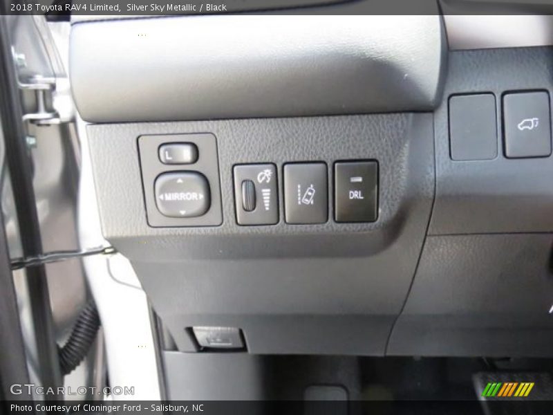 Controls of 2018 RAV4 Limited