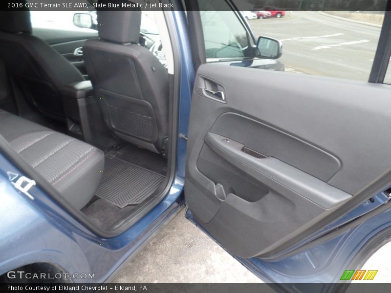Slate Blue Metallic / Jet Black 2016 GMC Terrain SLE AWD