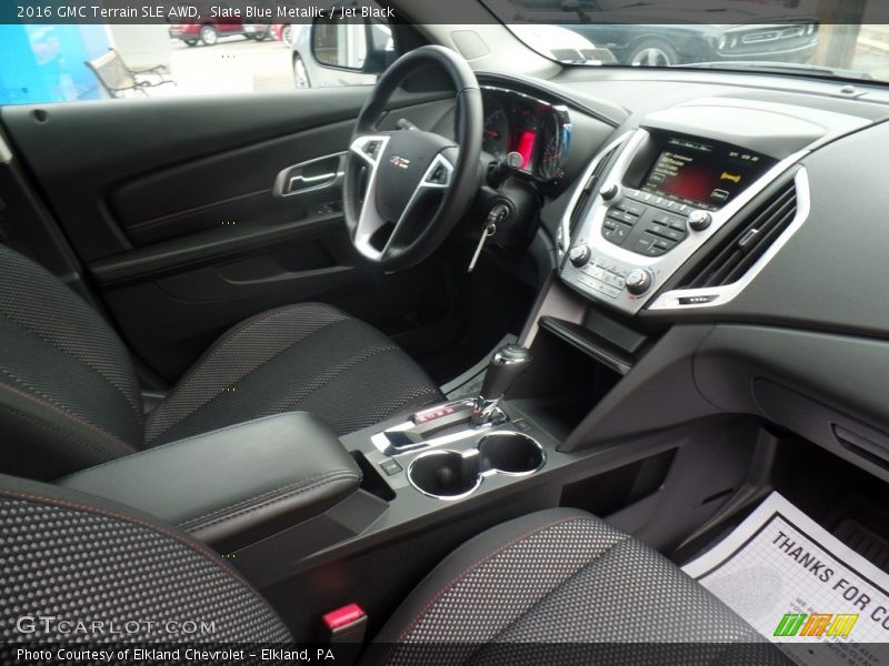 Slate Blue Metallic / Jet Black 2016 GMC Terrain SLE AWD