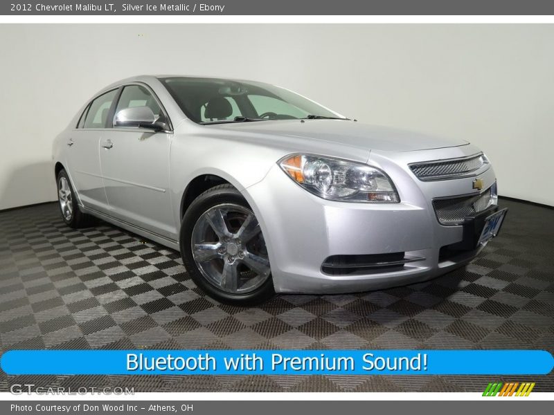 Silver Ice Metallic / Ebony 2012 Chevrolet Malibu LT
