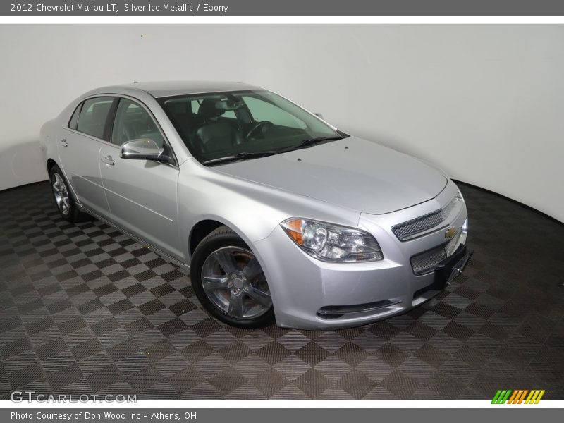 Silver Ice Metallic / Ebony 2012 Chevrolet Malibu LT