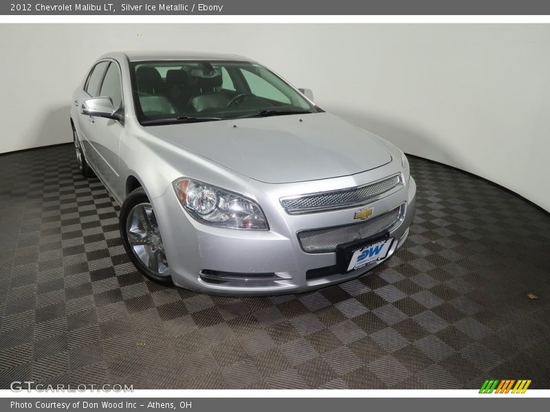 Silver Ice Metallic / Ebony 2012 Chevrolet Malibu LT