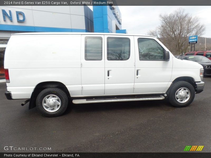 Oxford White / Medium Flint 2014 Ford E-Series Van E250 Cargo Van