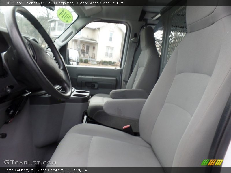 Oxford White / Medium Flint 2014 Ford E-Series Van E250 Cargo Van