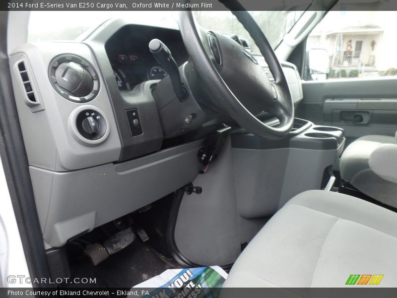 Oxford White / Medium Flint 2014 Ford E-Series Van E250 Cargo Van