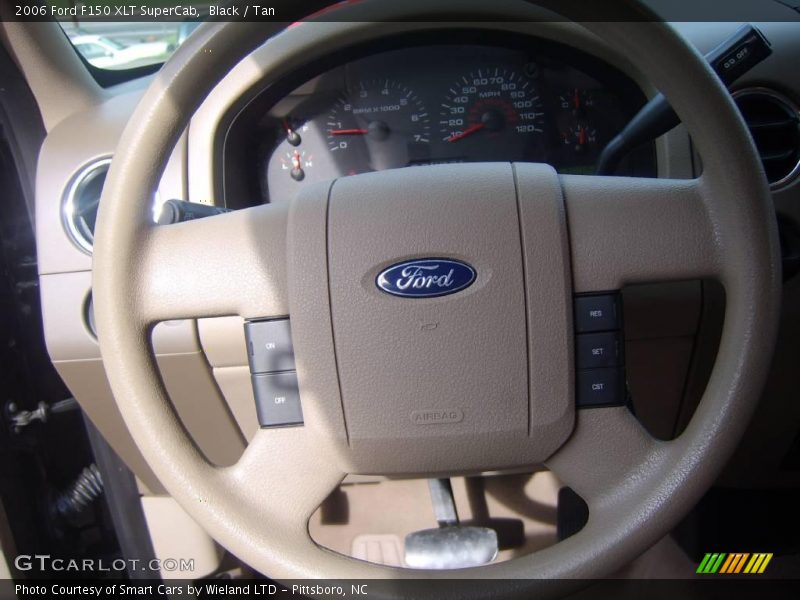 Black / Tan 2006 Ford F150 XLT SuperCab